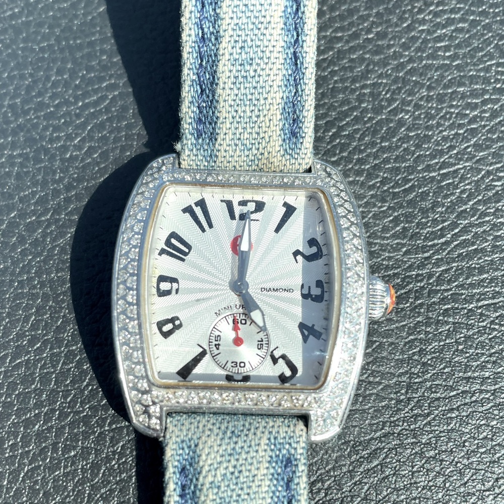 MICHELLE watch with diamond face